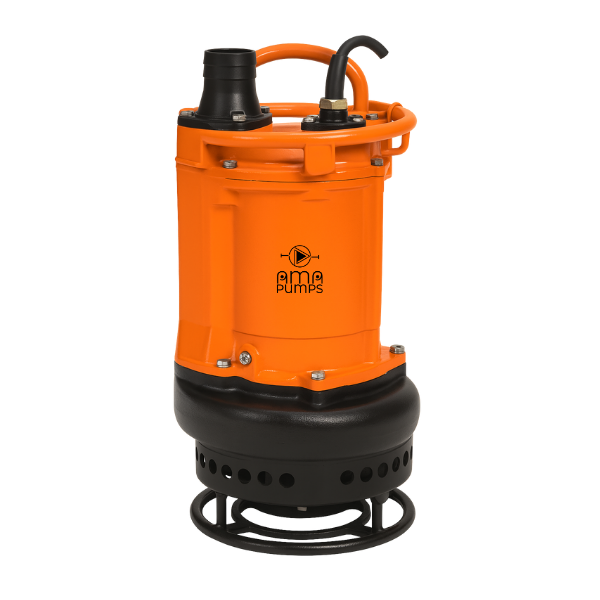 Bomba AGI sumergible con agitador industrial AMA Pumps, alternativa a XYLEM