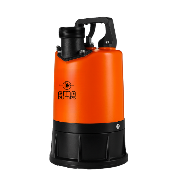 Bomba APG de achique cero industrial AMA Pumps, alternativa a GRINDEX